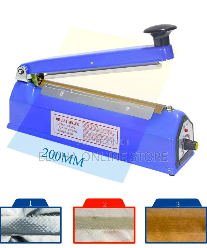 Heavy Duty 200mm Impulse Sealer