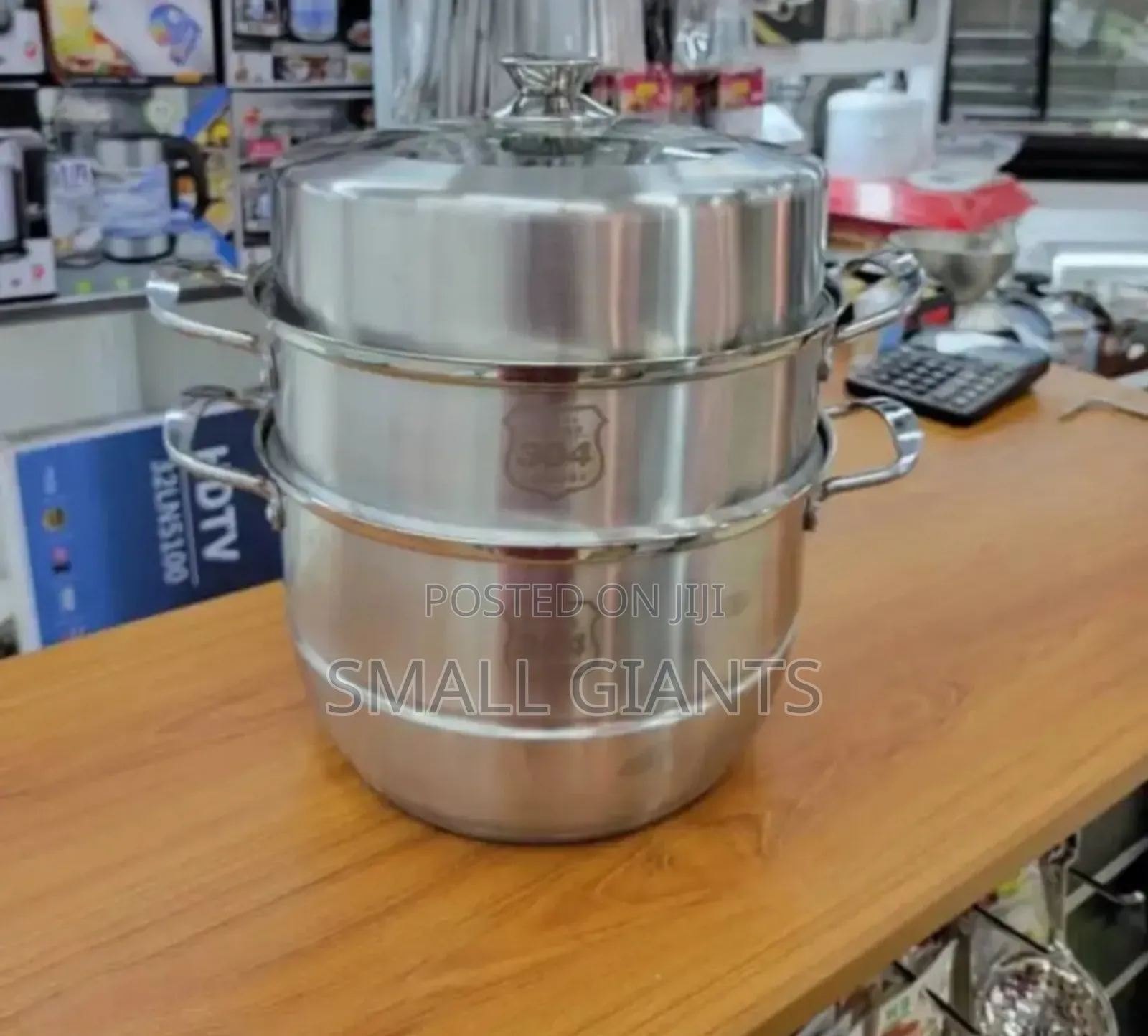 2- Layer Metallic Food Steamer