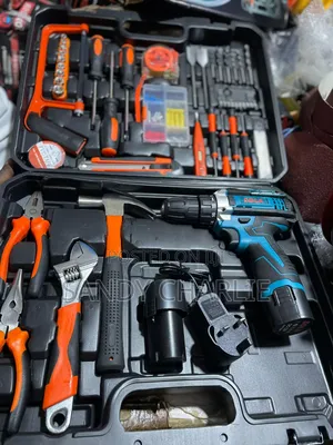 Tool Set With Drill and Other Accessories