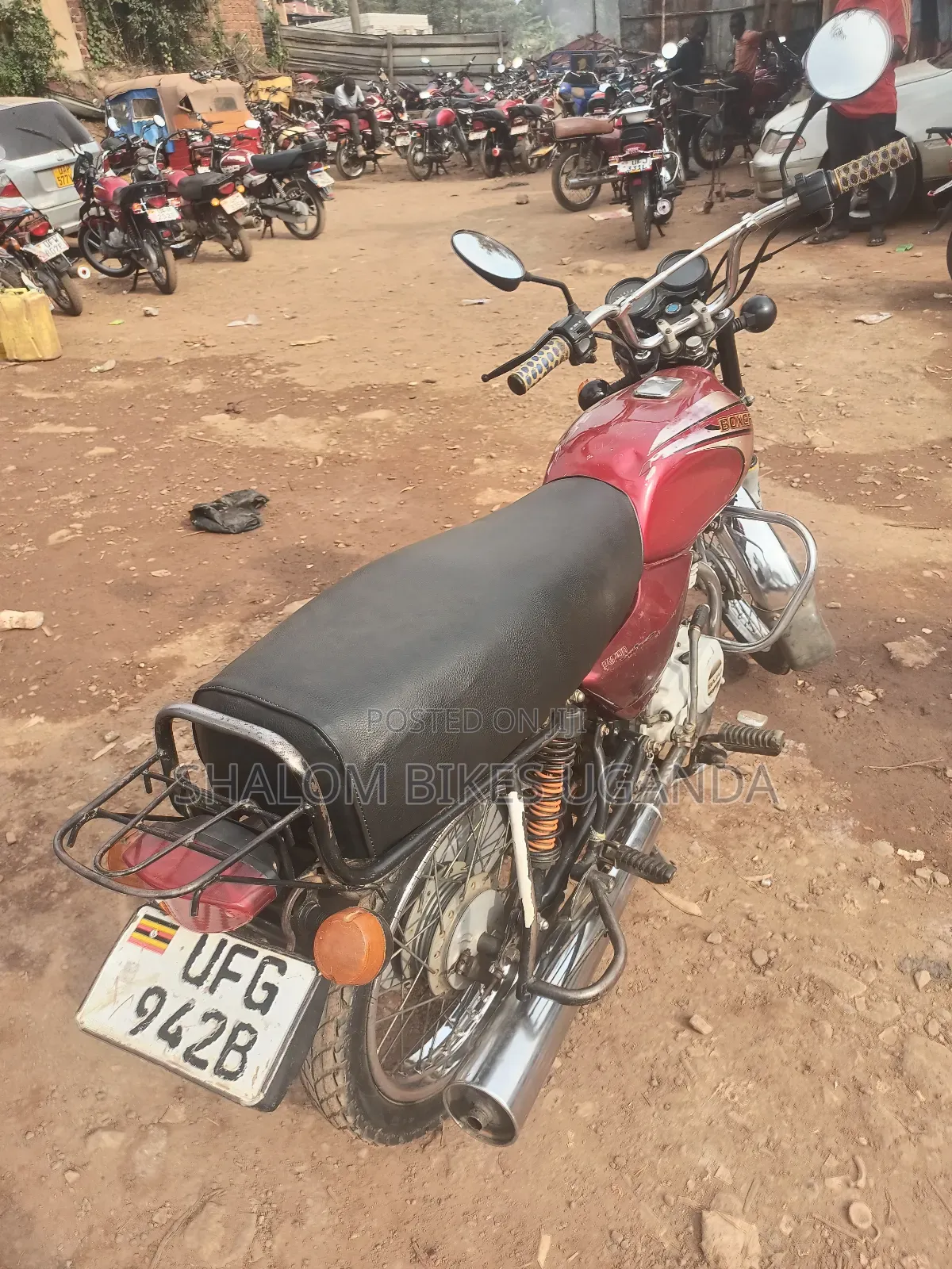 Bajaj Boxer 2022 Red