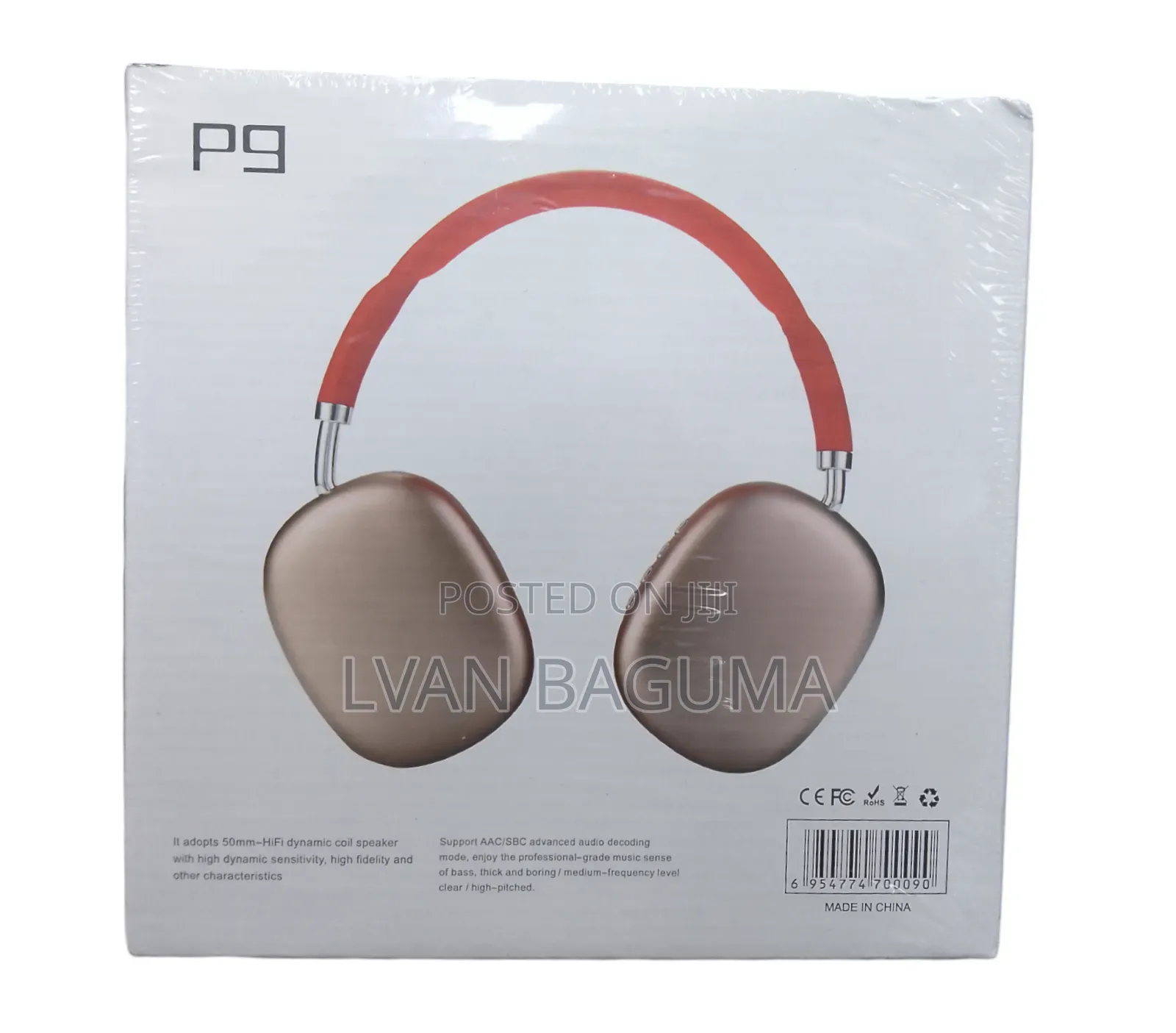 P9 Wireless Headphones - With FM Radio