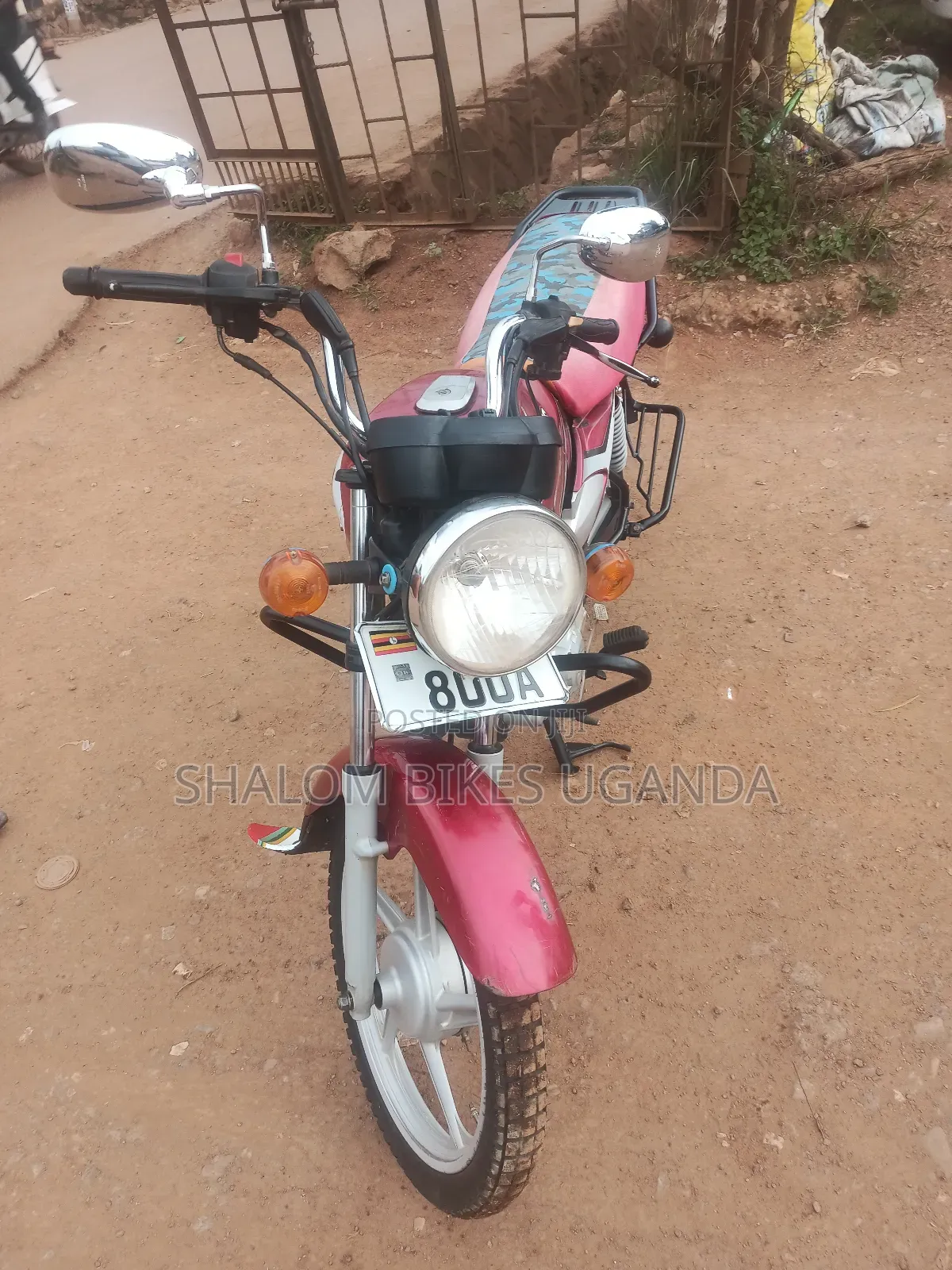 TVS HLX 125 2022 Red