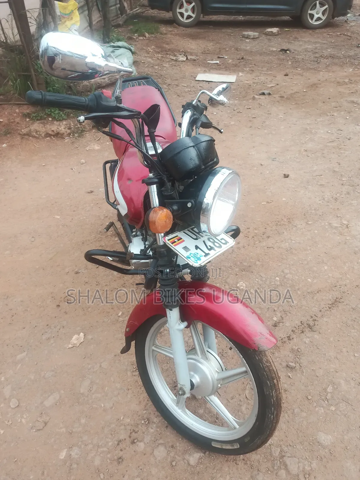 TVS HLX 125 2022 Red
