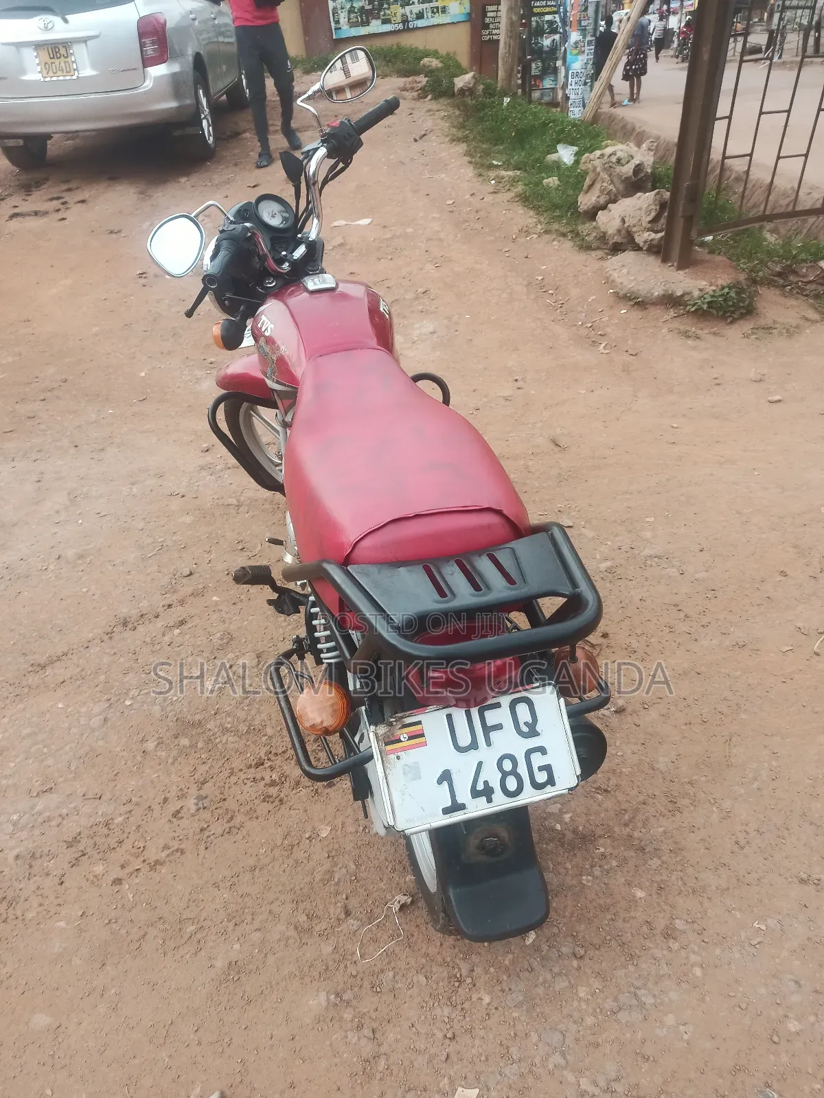 TVS HLX 125 2022 Red