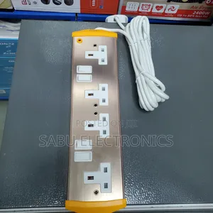 4 Ways Extention Sockets- 5m Cable - 2500w Maximum Load