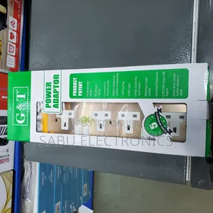 4 Ways Extention Sockets- 5m Cable - 2500w Maximum Load