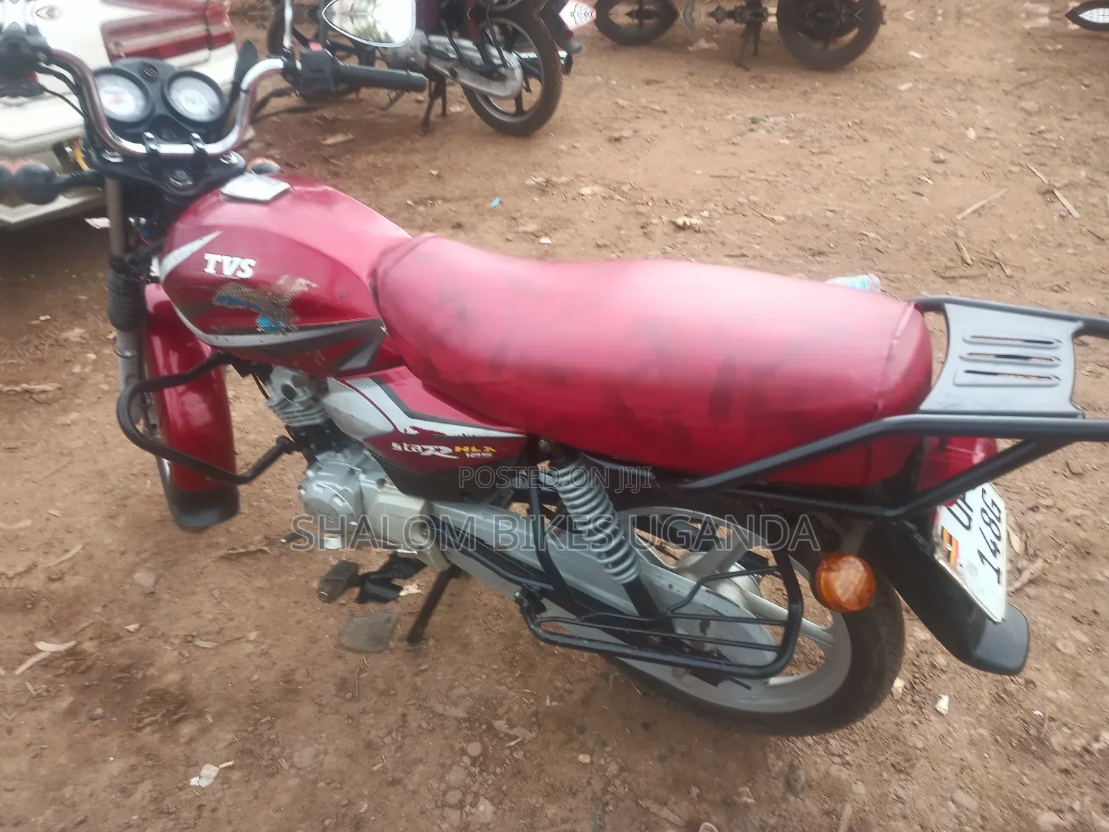 TVS HLX 125 2022 Red