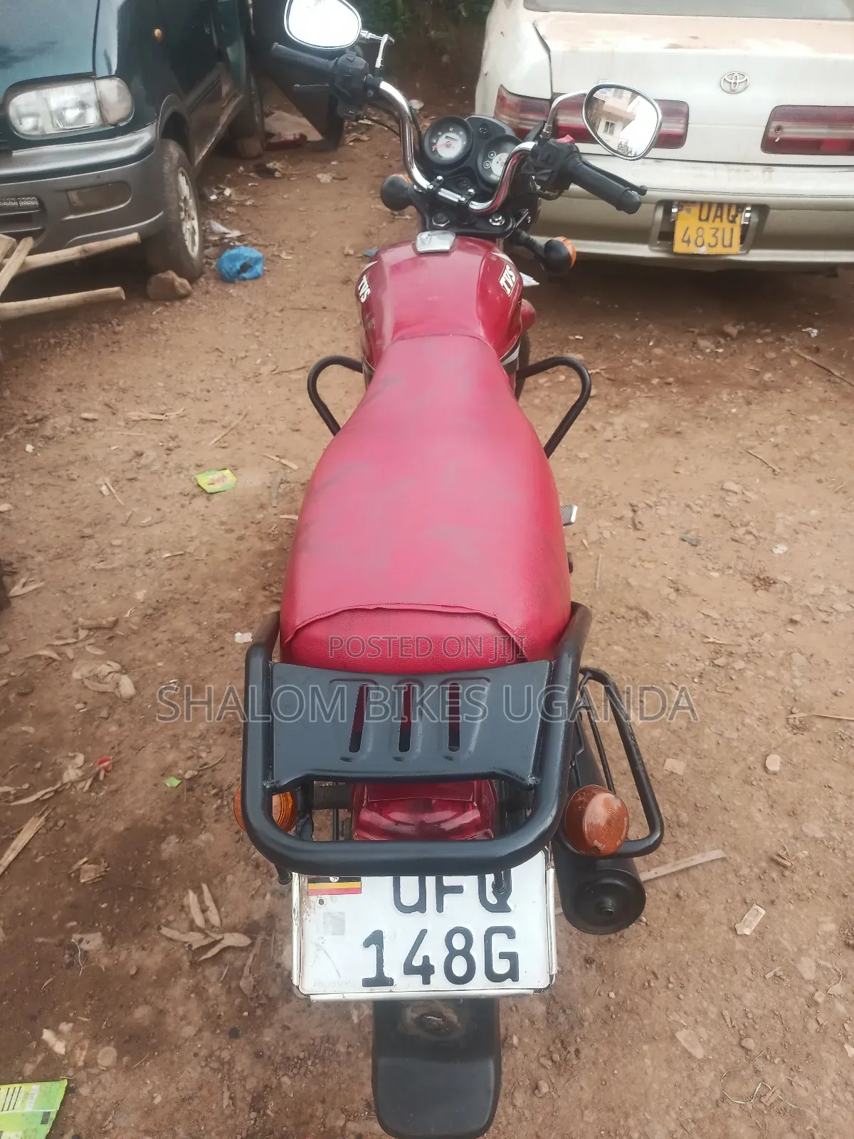 TVS HLX 125 2022 Red