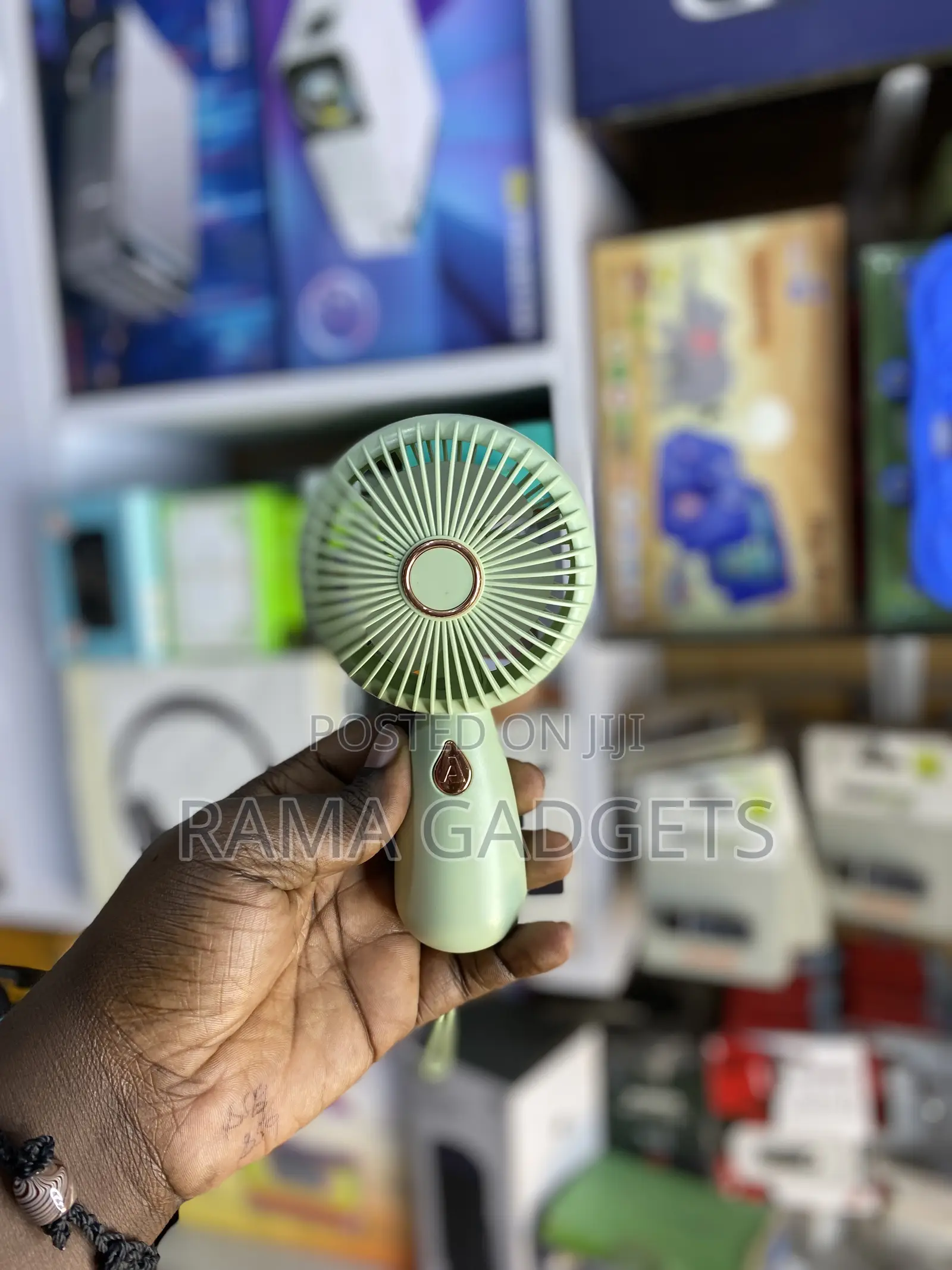 Stylish USB Handheld Fan Mini Wind Power