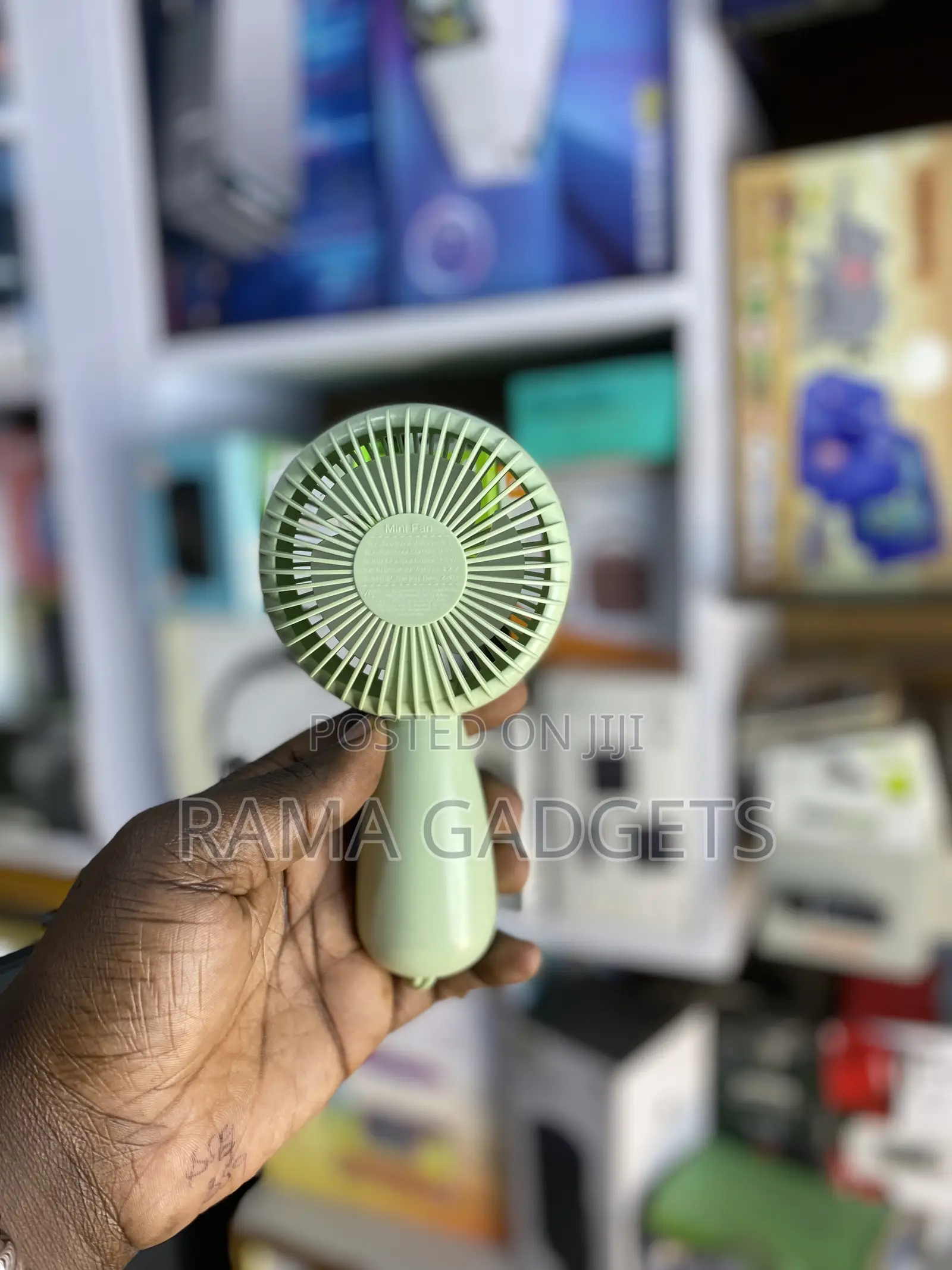 Stylish USB Handheld Fan Mini Wind Power