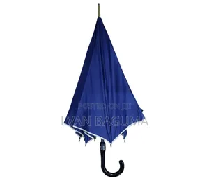 Photo - J - Handle Sun / Rain Umbrellas - Blue and Maroon