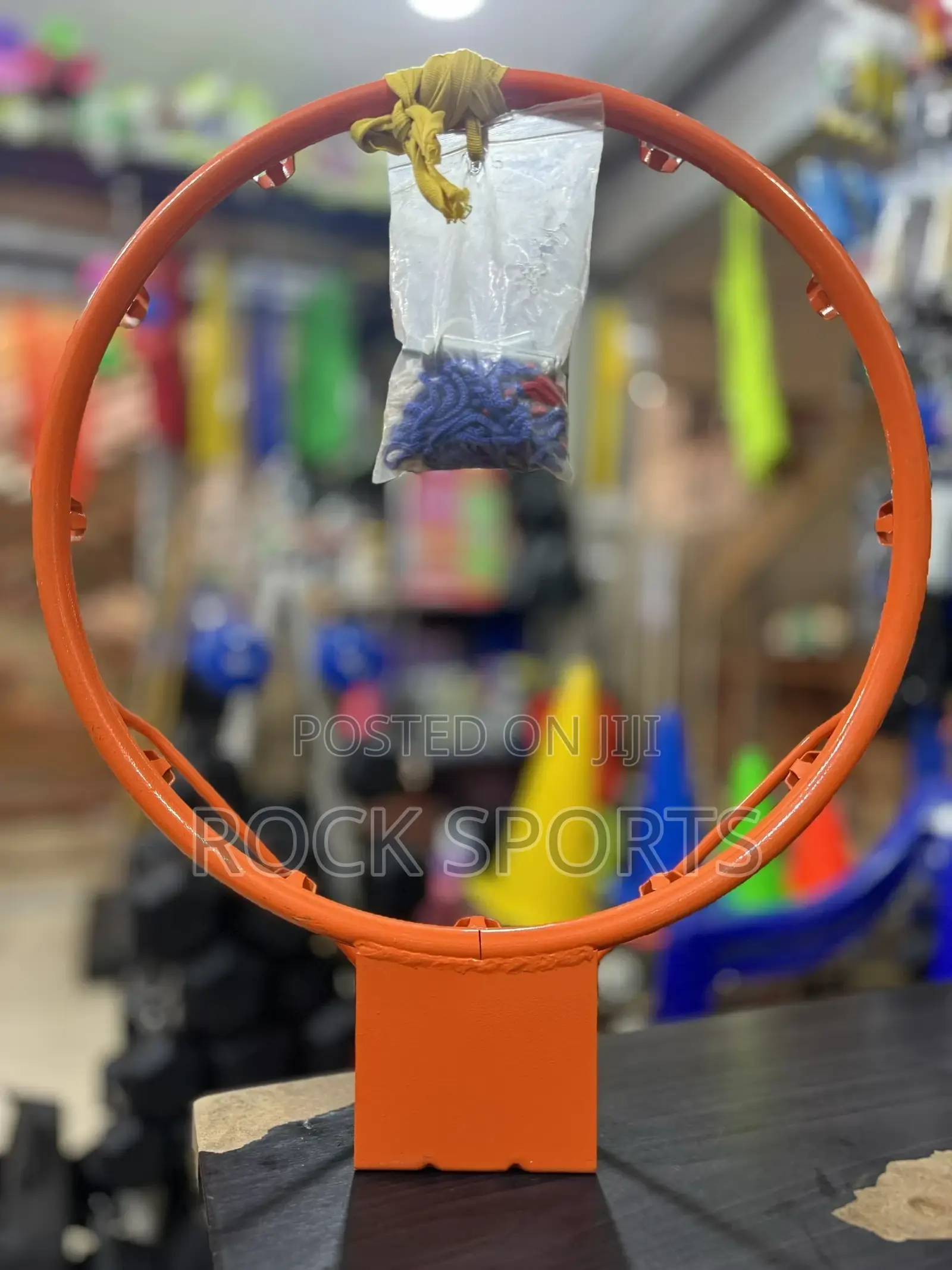 Professional Basketball Ring With Net