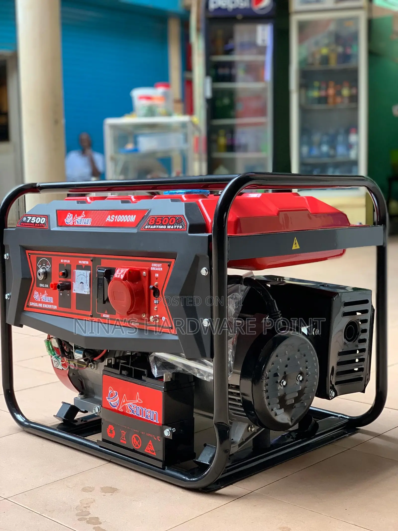 Generator 8500watts Asman(Key and Remote Start)