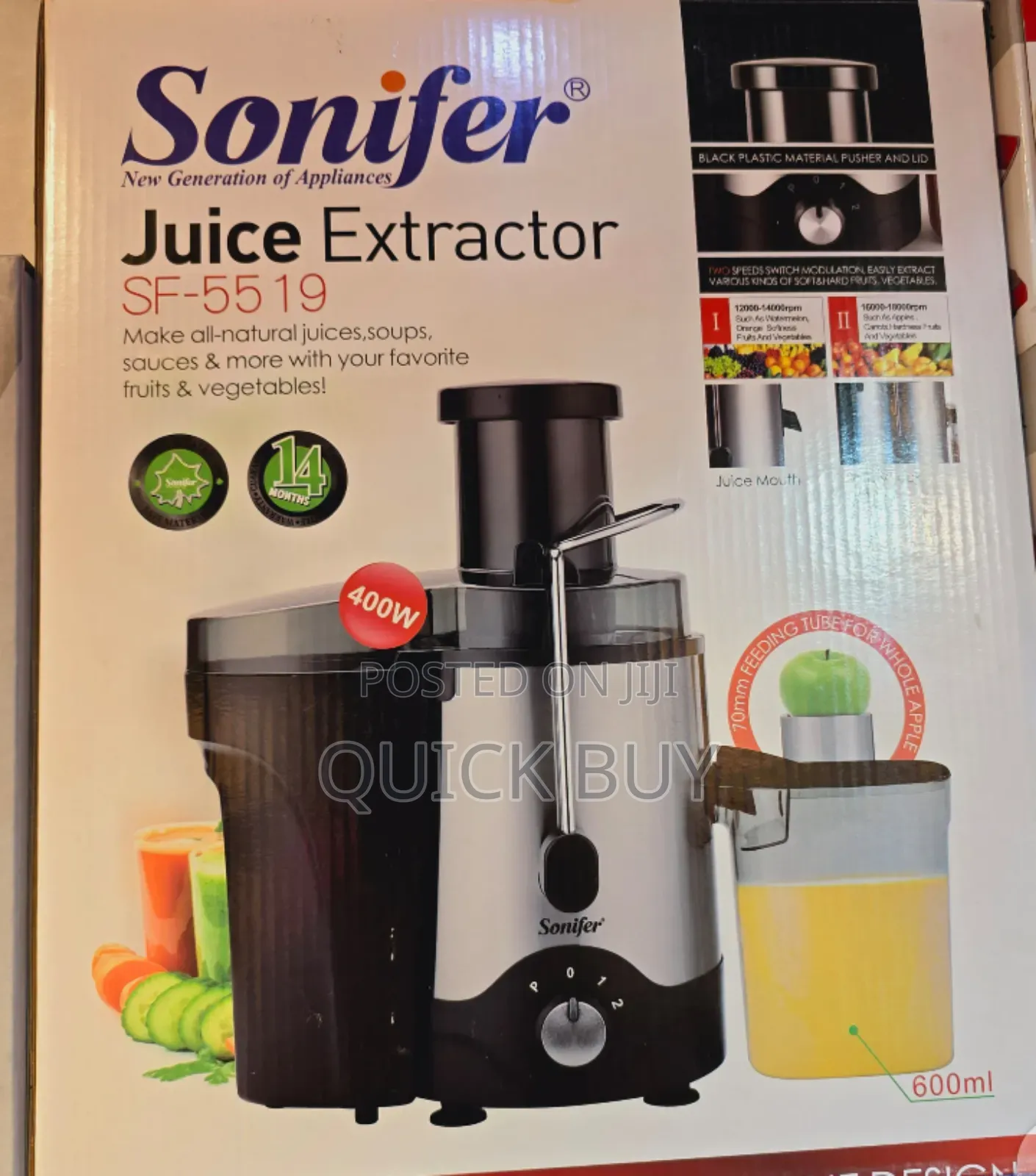 Assured Quality Unique Stainless Sonifer Juice Extractor