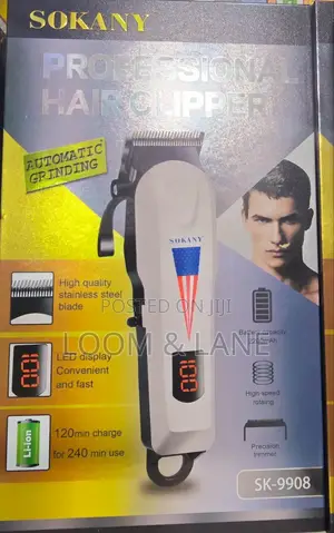 Sokany Professional Hair Clipper Kit