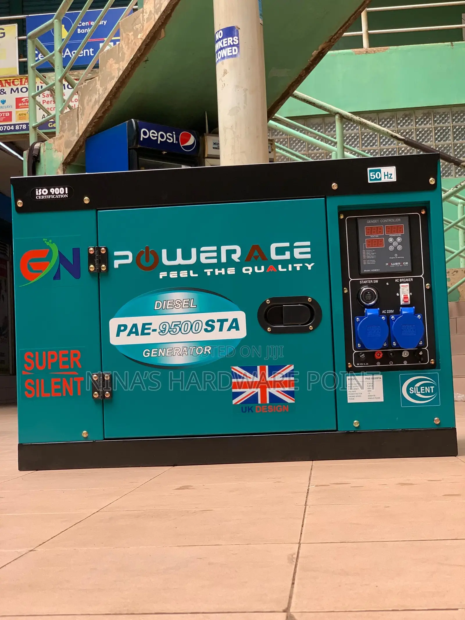 DIESEL GENERATOR 9.5kv Push to Start