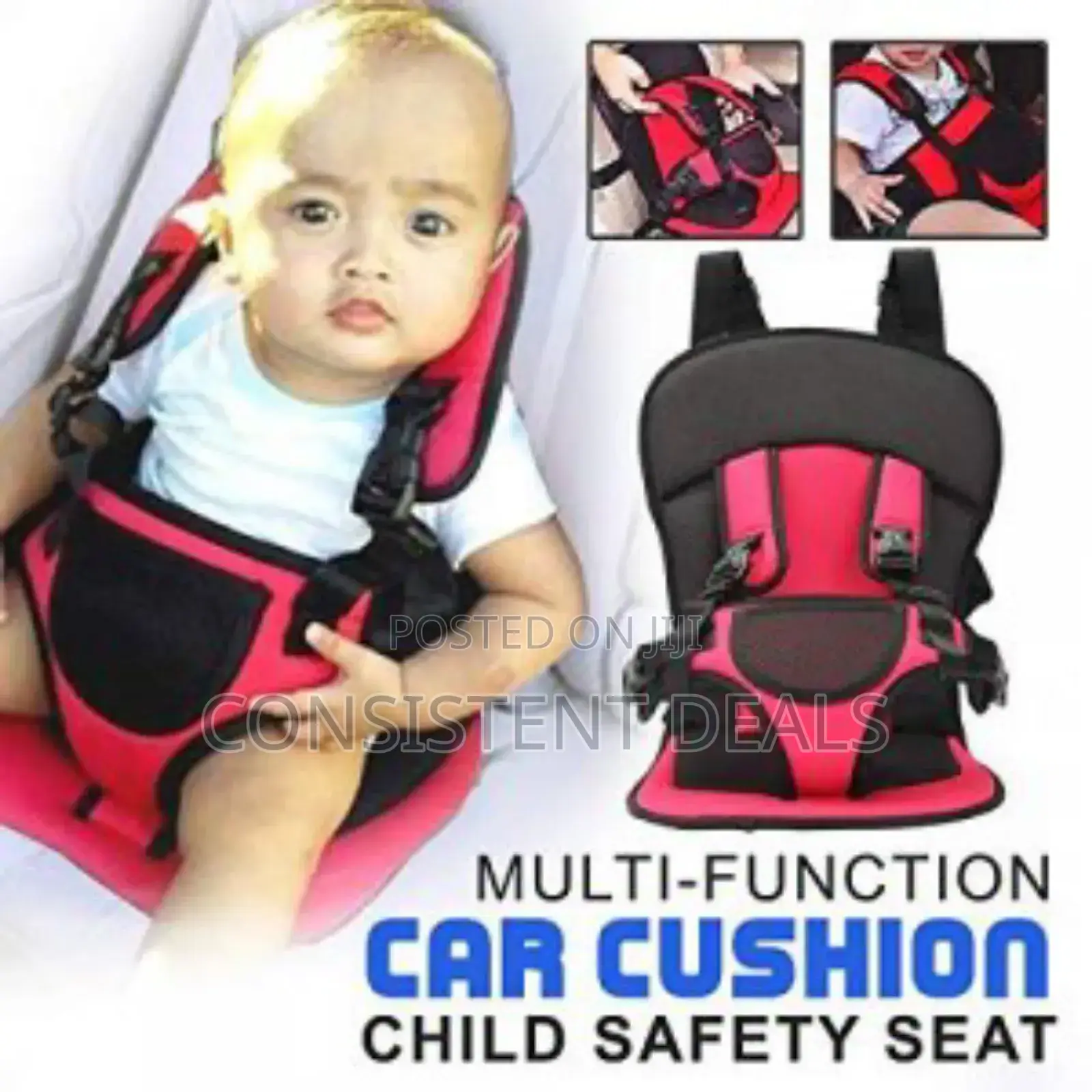 Multifunction Baby Car Cushion E Seat Safety Belt
