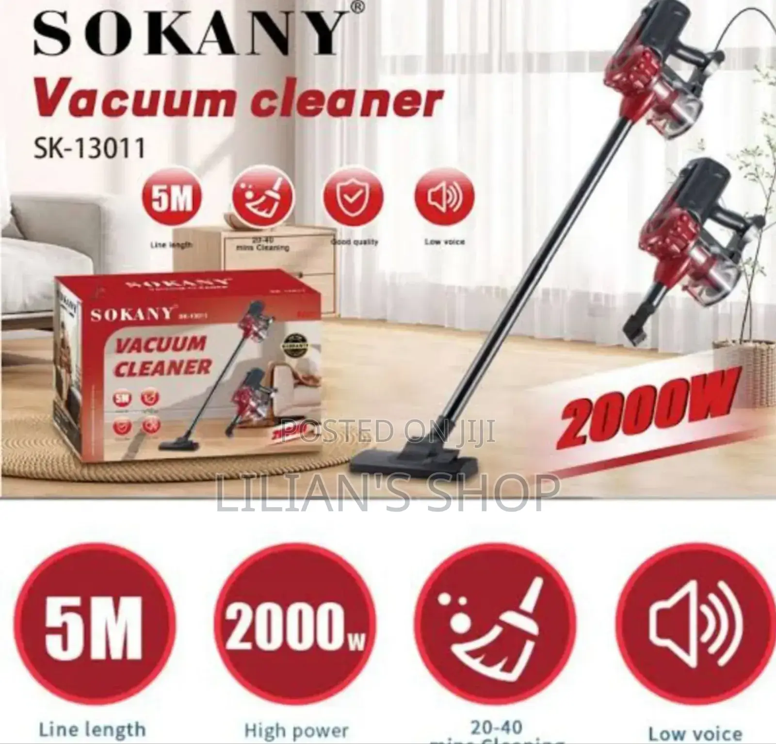Sokany Vaccum Cleaner