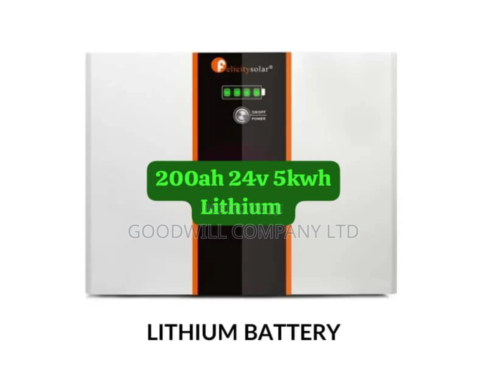Felicity 200ah 24v 5kwh Solar Lithium Battery MGM