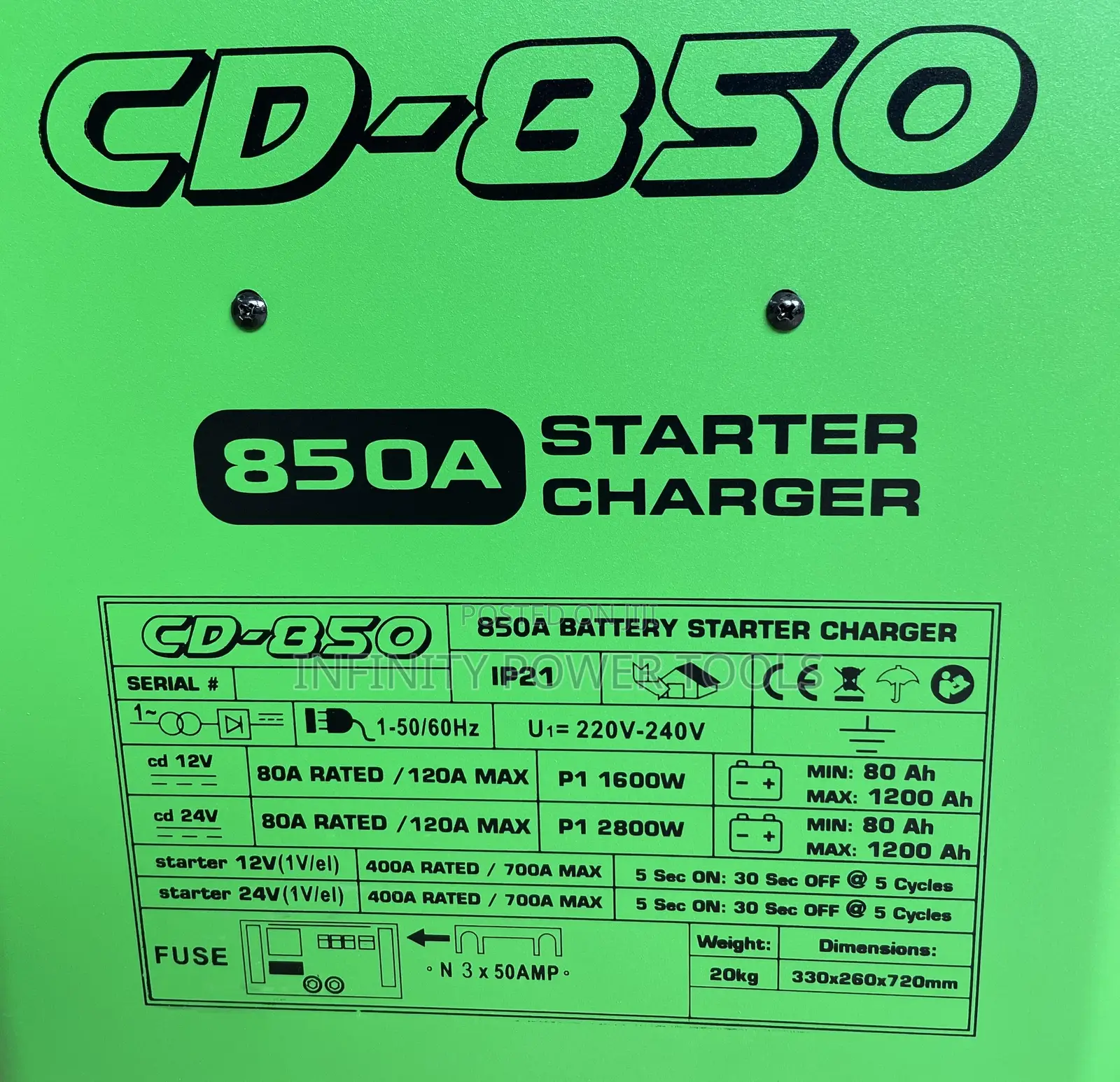 Battery Charger CD-850