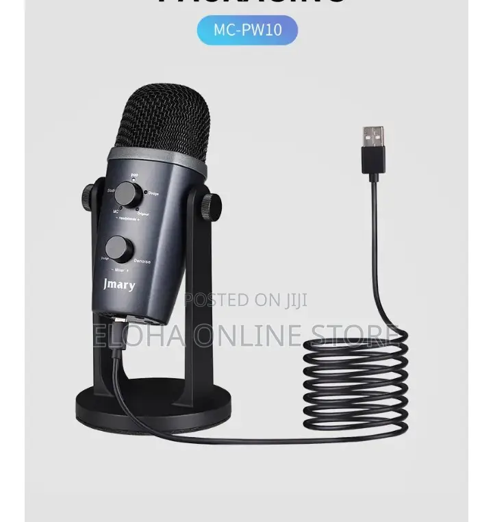 Jmary MC-PW10 Multifunction USB Recording Microphone