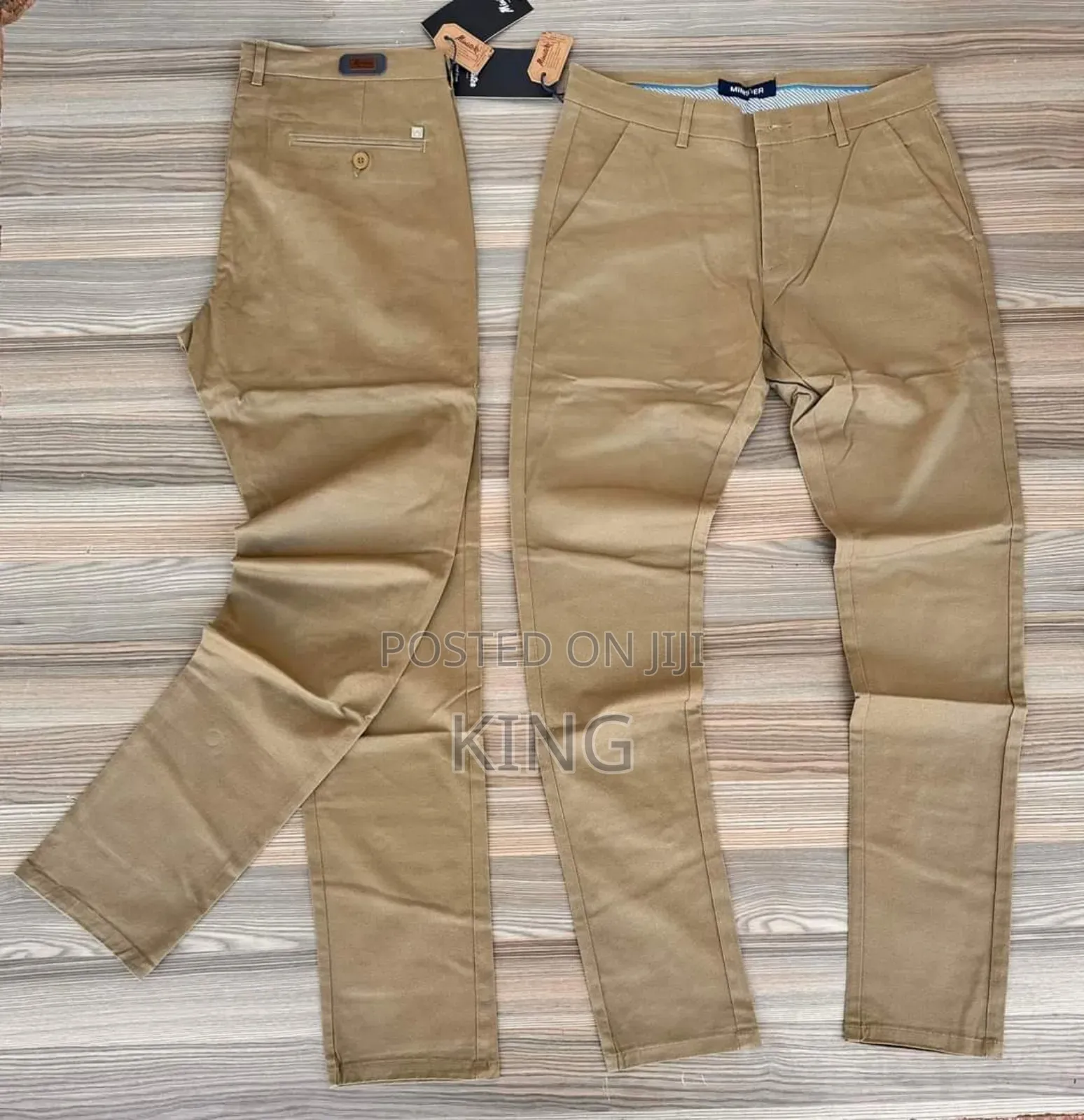 Pale Cream Kaki Pants