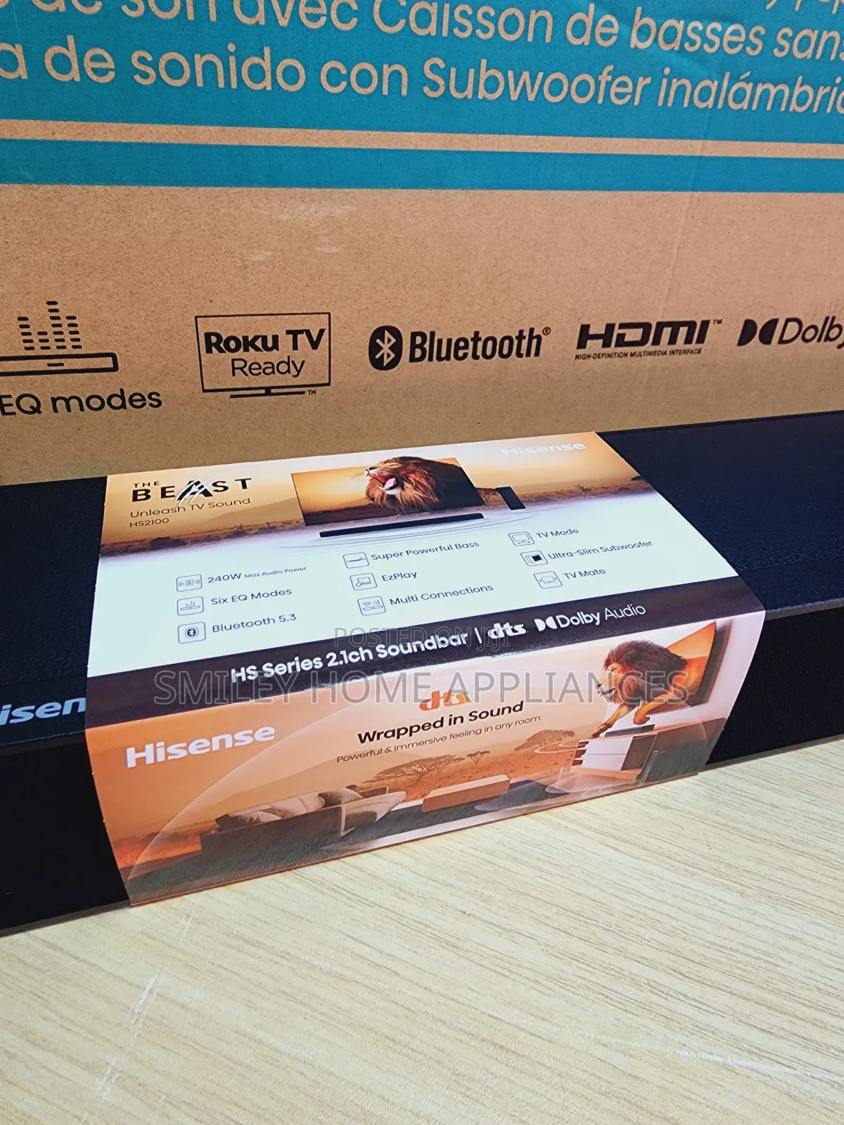 Brand New Hisense Beast Soundbar