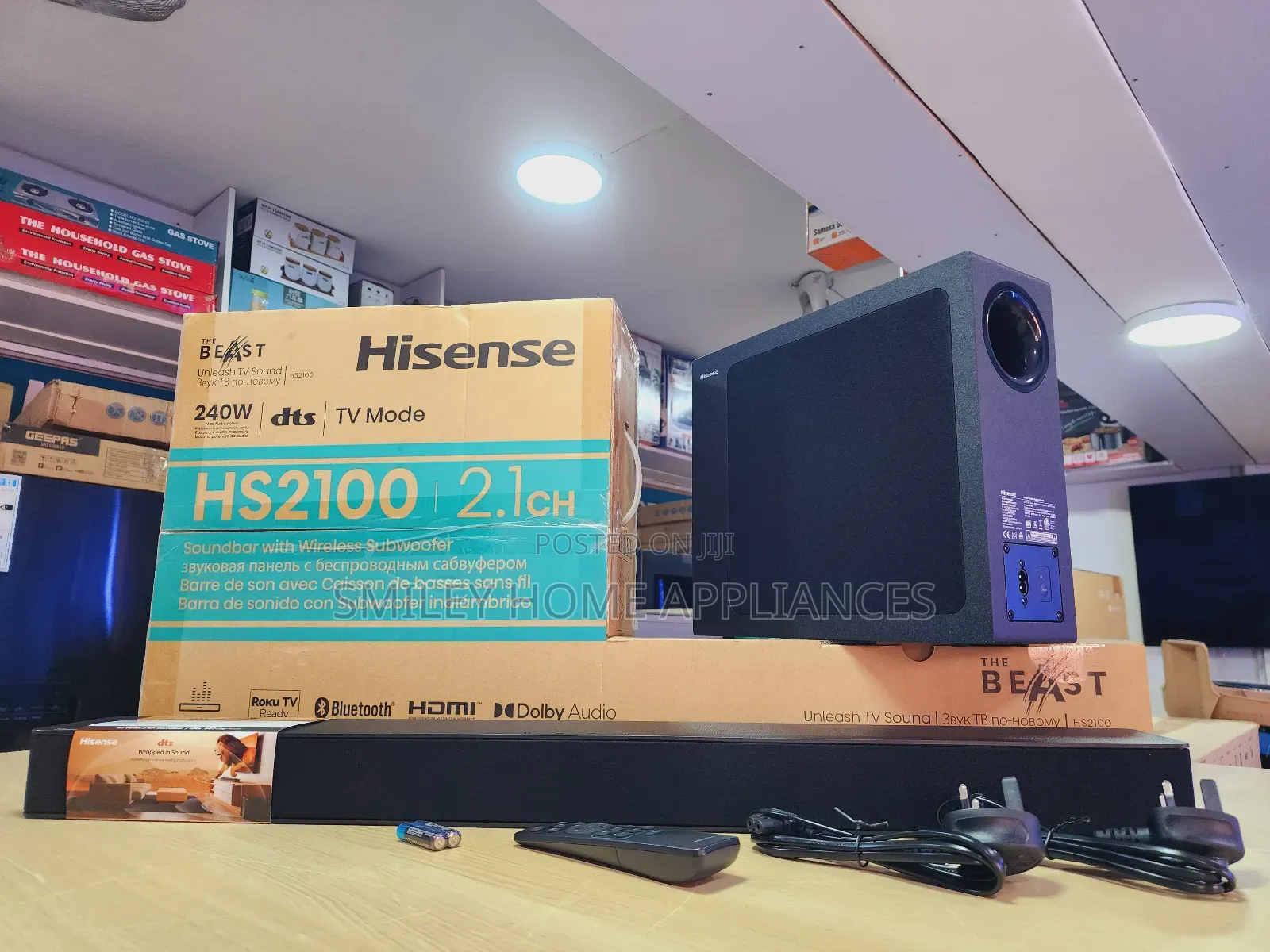 Hisense Hs2100 2.1channel Wireless Deep Bass Soundbar