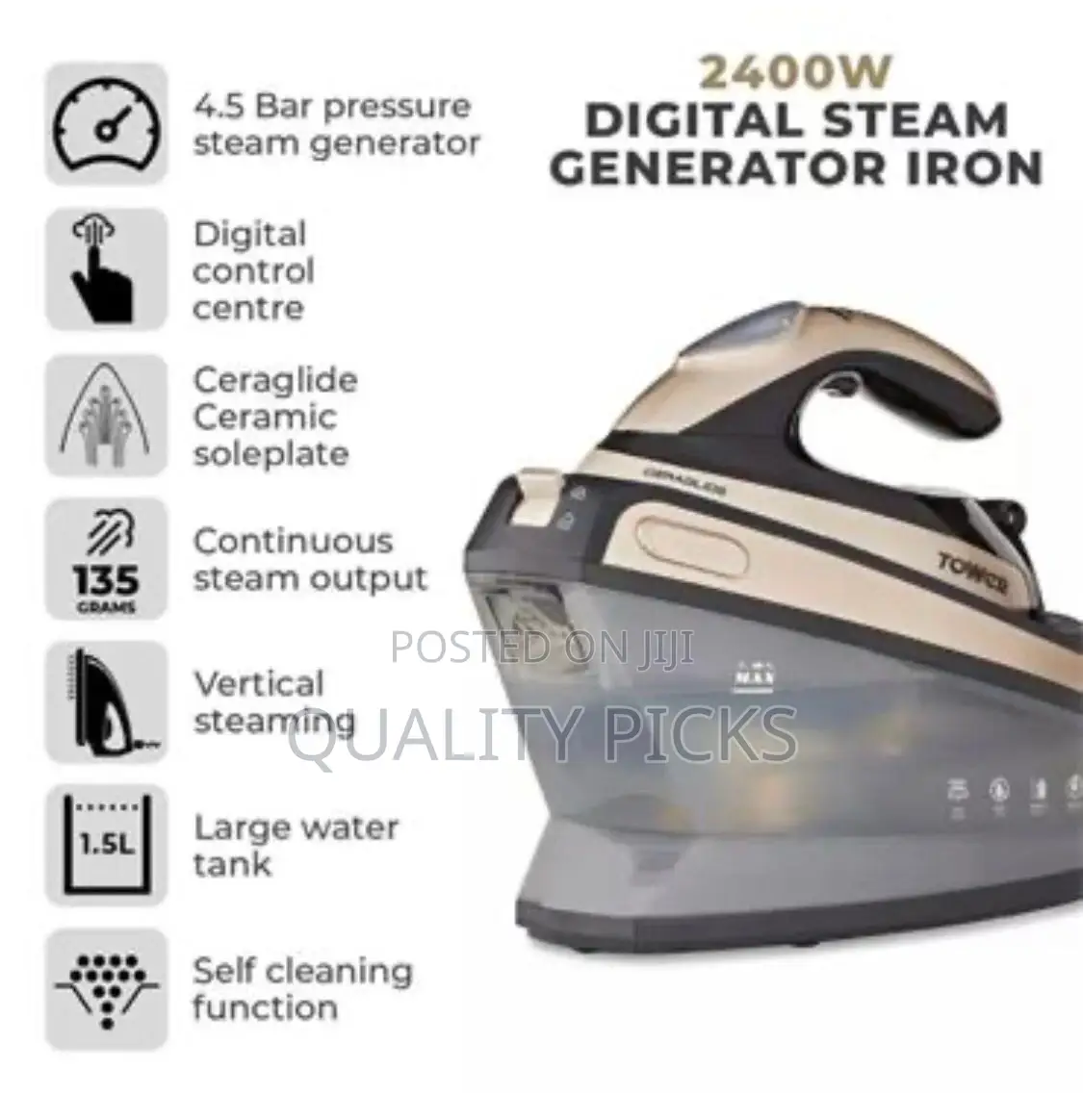 Digital Steam Generator Iron
