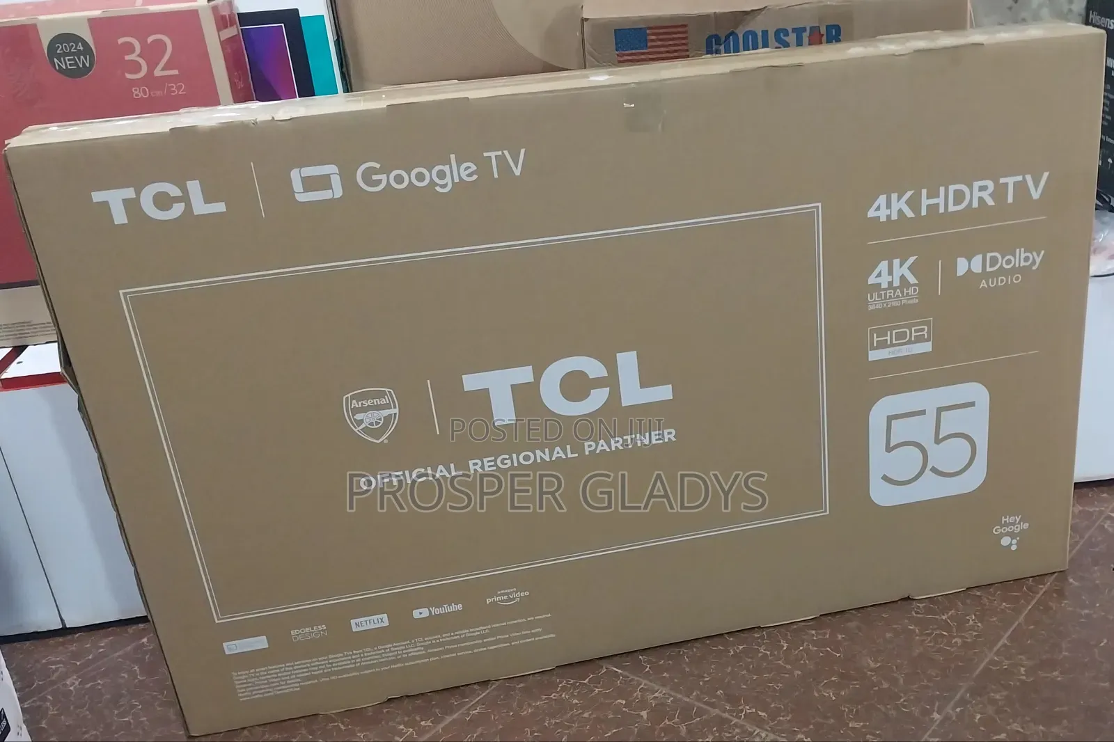 TCL Smart 55 Digital Flat Screen Flameless