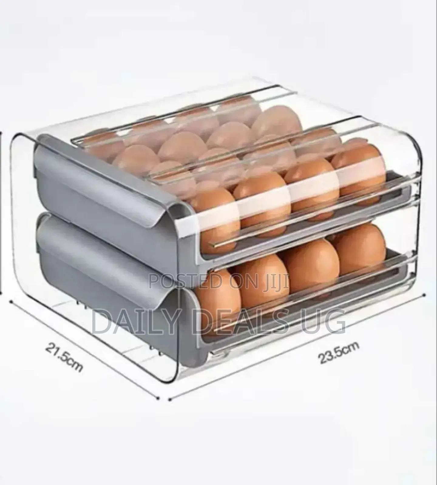 2 Layer Egg Storage Drawer