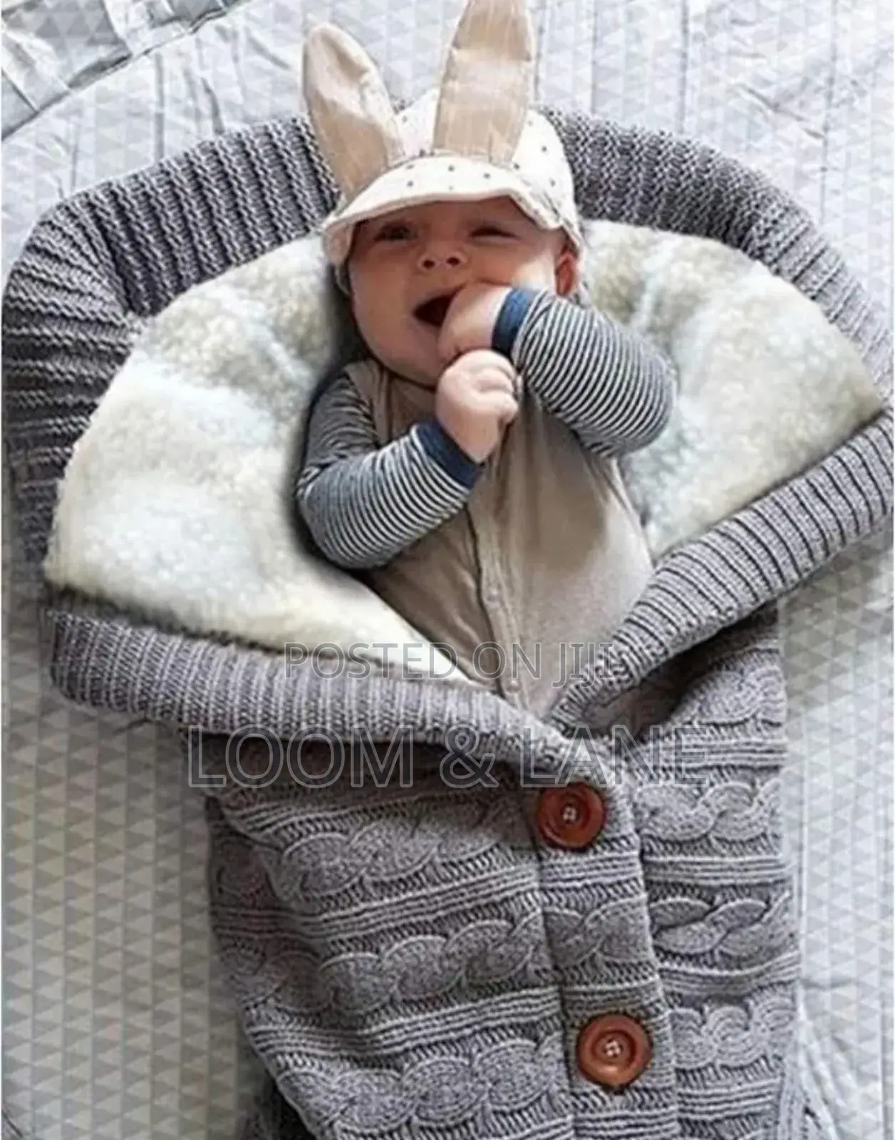 Beautiful Knitted Baby Sleeping Bags