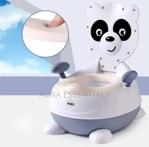 Soft Silicone Seat Panda Shaped Baby Potty