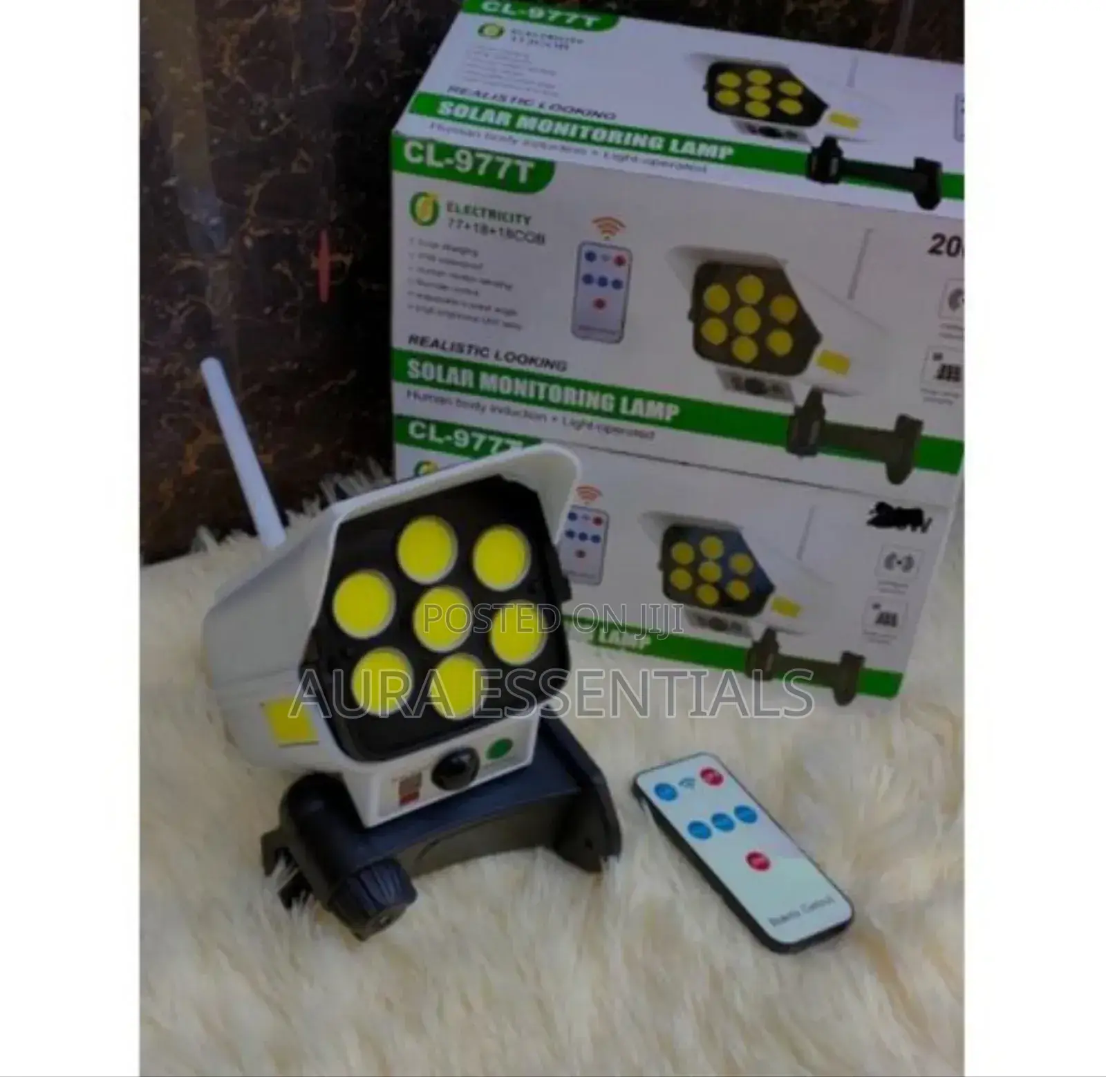 Generic Solar Monitoring Led Lamp