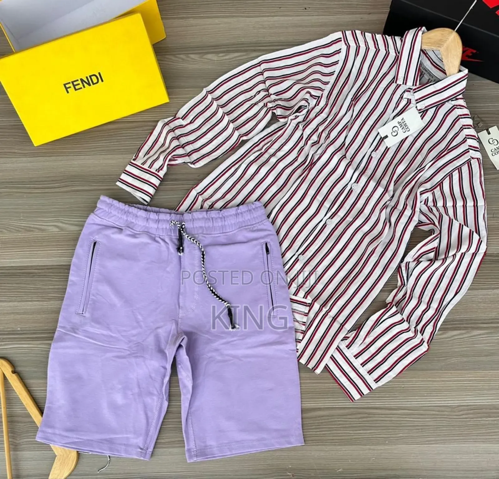 Hype Shirt and Short Set