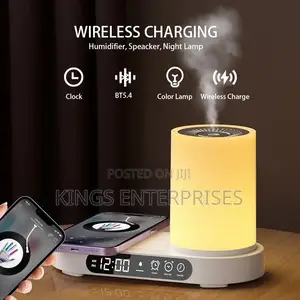 Smart Timing Aroma Diffuser With Wireless Charging