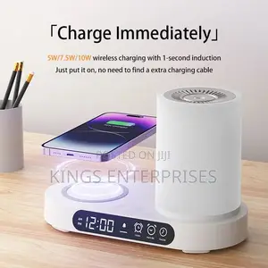 Smart Timing Aroma Diffuser With Wireless Charging