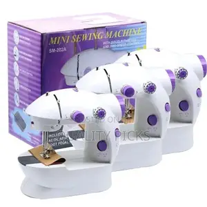 White Mini Sewing Machine
