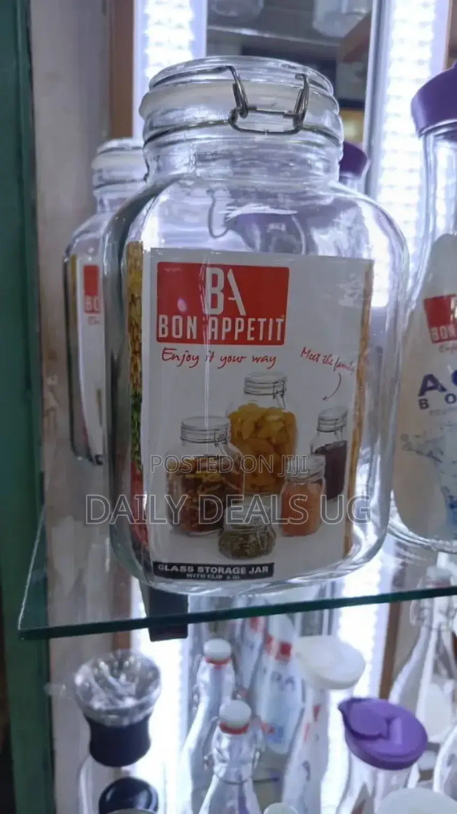 Glass Storage Jar