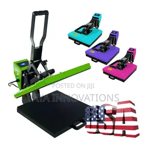Several Different Colors of Heat Press Machine
