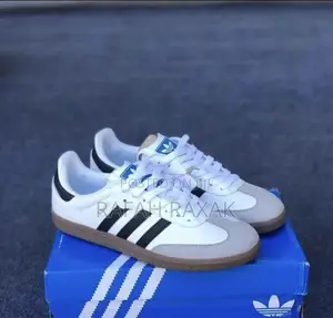 Original Unisex Black/White Adidas Samba Casual Sneakers