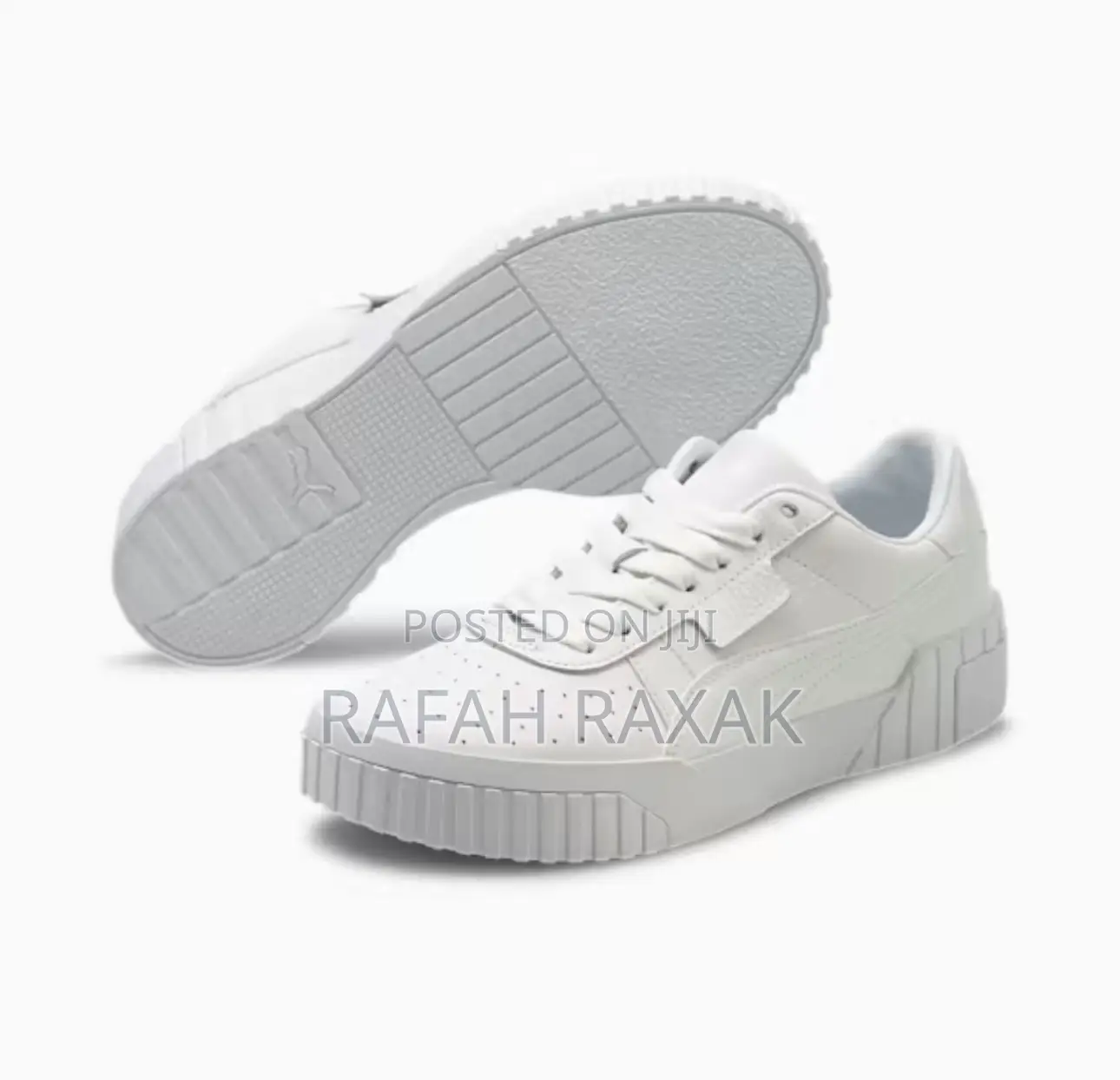 Original Unisex Triple White Puma Cali Casual Sneakers