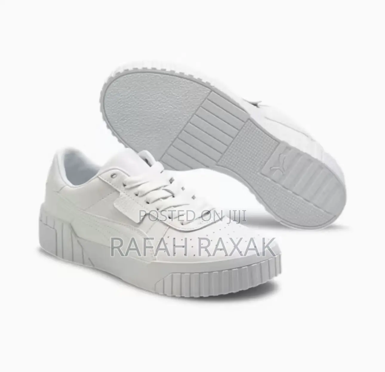 Original Unisex Triple White Puma Cali Casual Sneakers