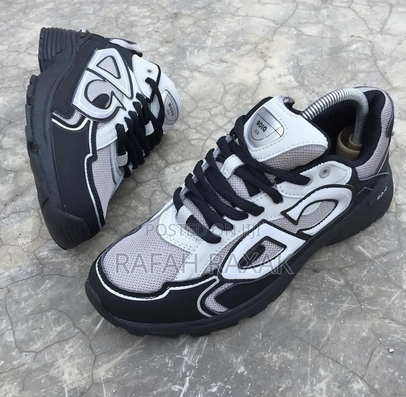 Original Black/Grey Christian Dior B30 Casual Sneakers