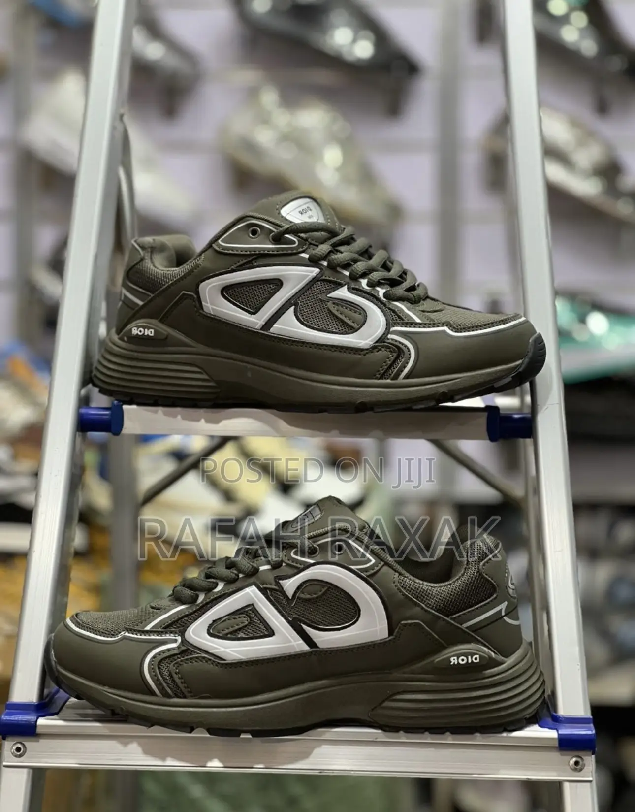 Original Army Green Christian Dior B30 Casual Sneaker