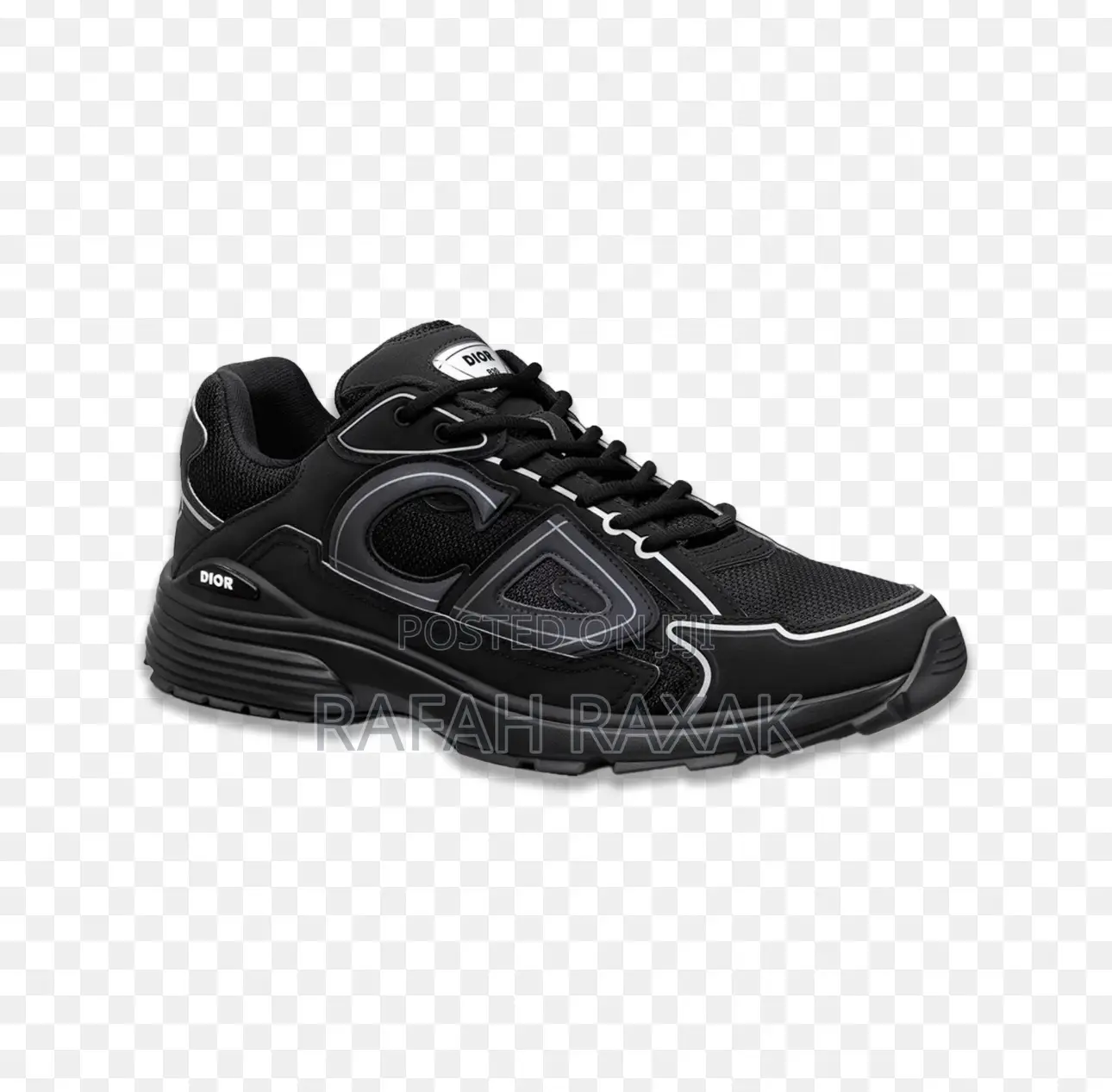 Original Triple Black Christian Dior B30 Casual Sneakers