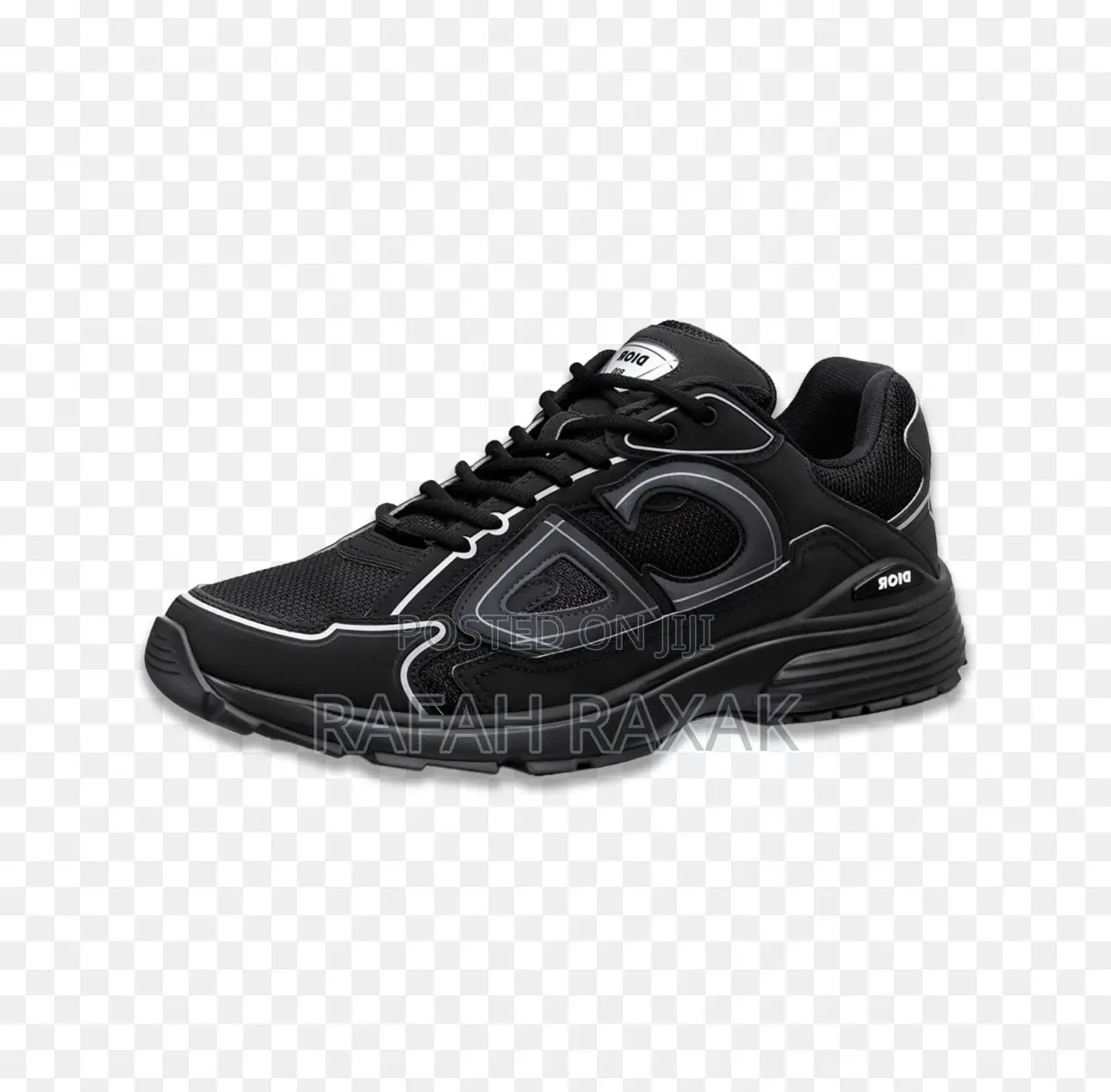 Original Triple Black Christian Dior B30 Casual Sneakers
