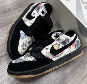 Original Nike SB Dunk Low Supreme X Rammellzee Sneakers