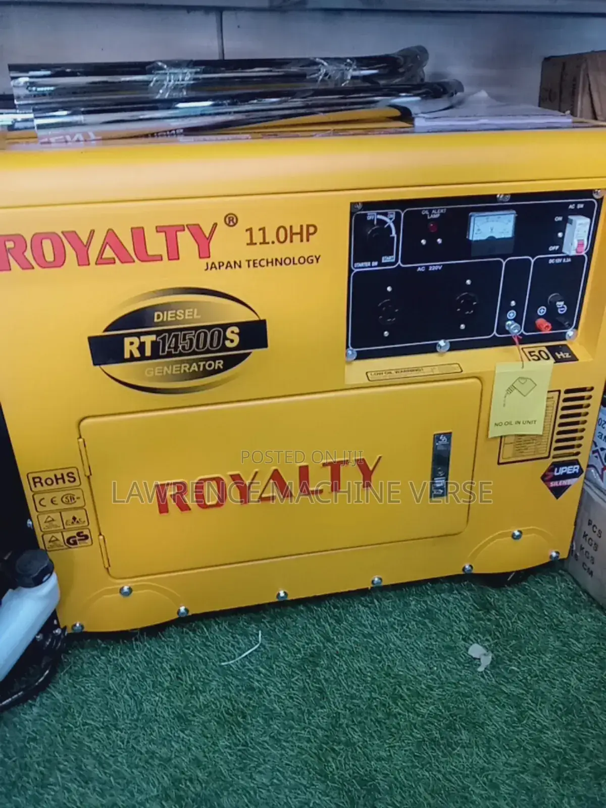 Box Body Diesel Generator 11 Hose Power