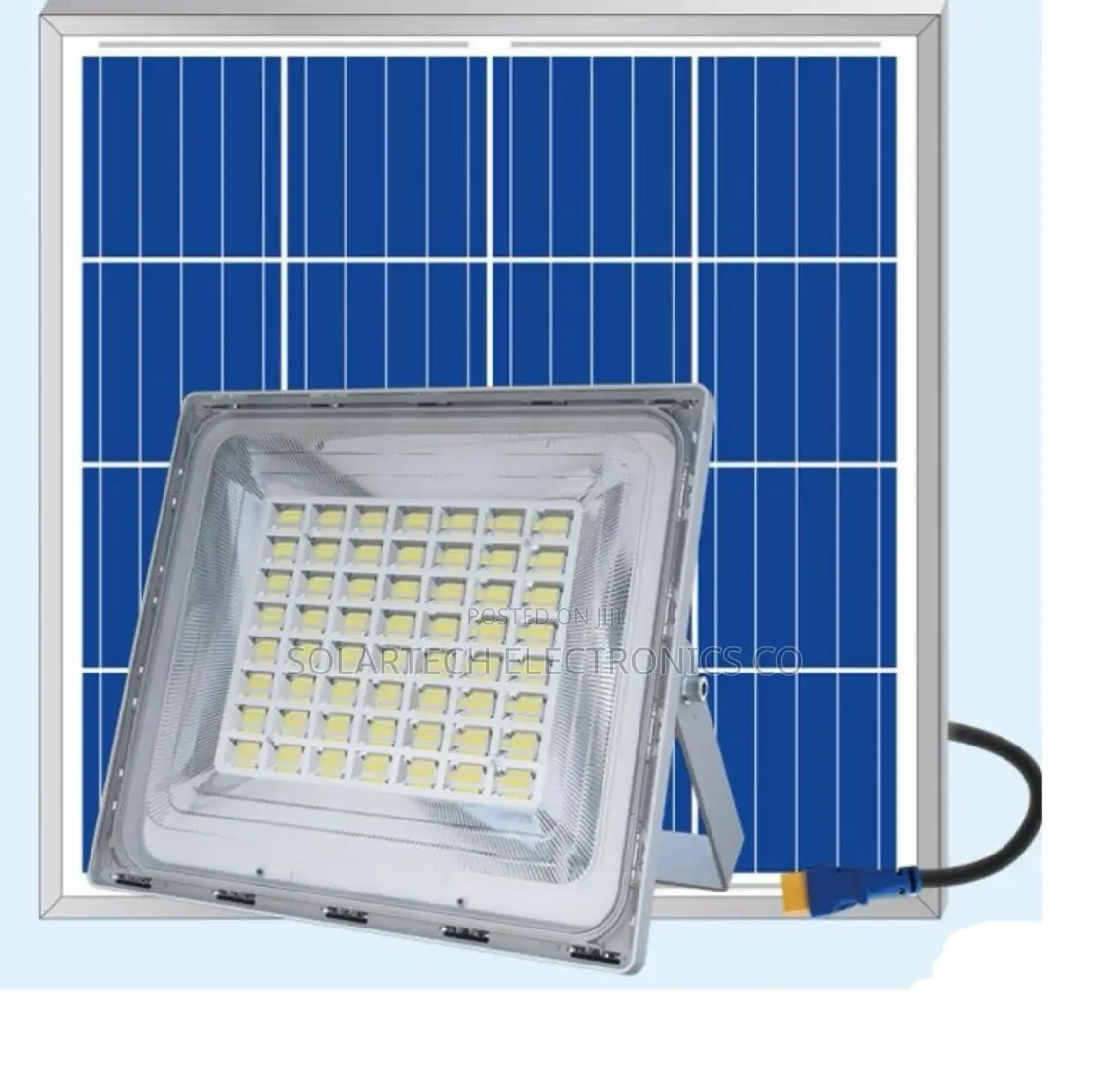 6.0/600w Blue Carbon Solar Flood Lights/Wawa Man
